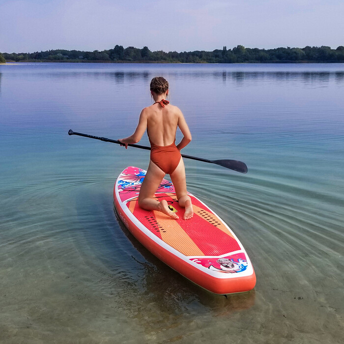 Daska za veslanje na napuhavanje 11'6" - Sup Koi narančasta